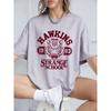 Printed Cotton T-shirt for Women's Summer Short Sleeved Top, Round Neck Oversized T-shirt for Casual Women's Wear, Versatile and Trendy Style