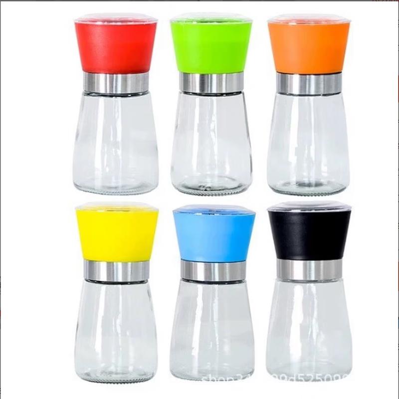 Zhishi Adjustable Manual Glass Pepper Grinder