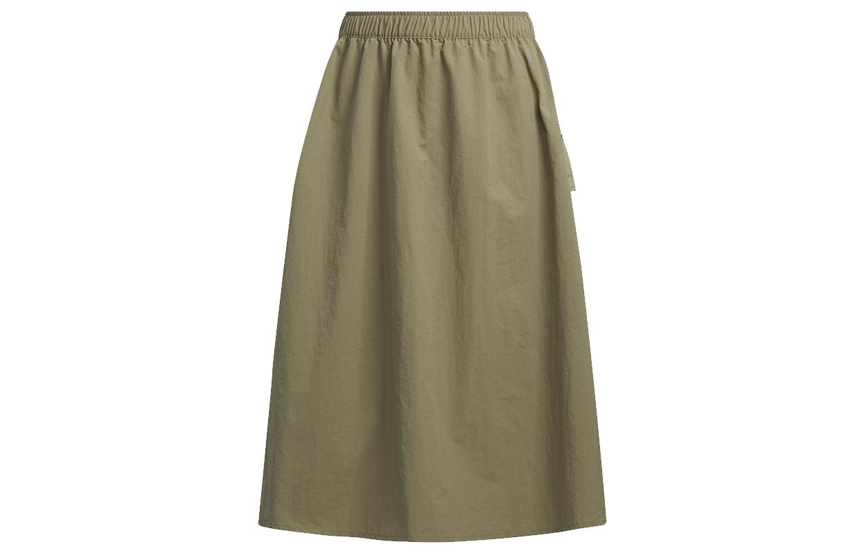 Adidas Neo Casual Long Skirt Women s Green H18602 M