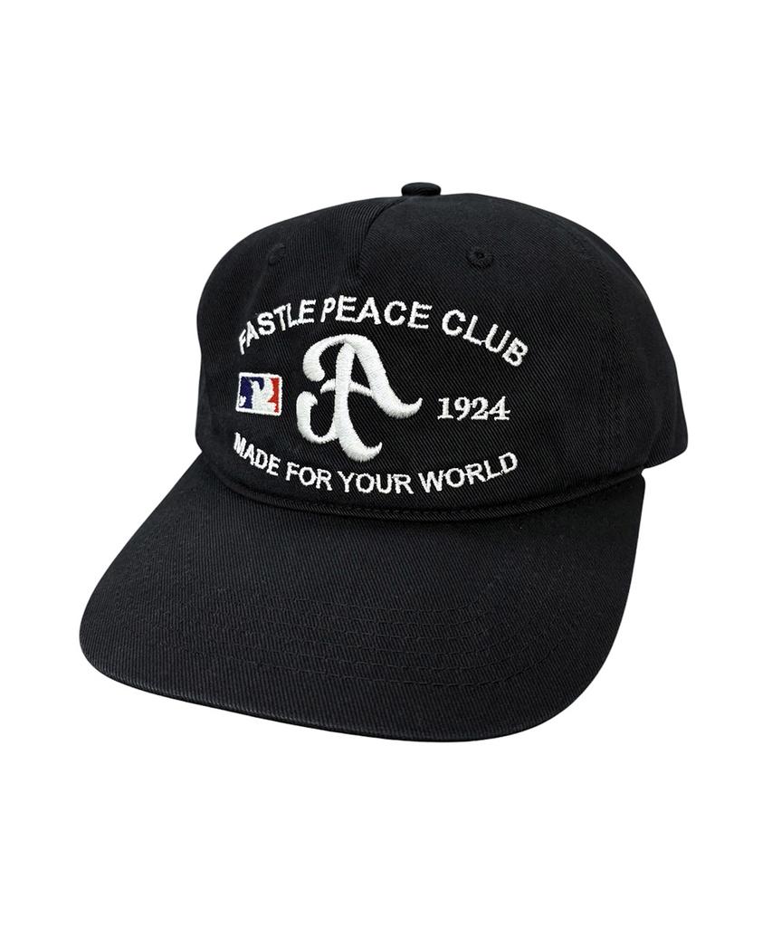Paeseul Peace Club 5Panel Washed Cap Black