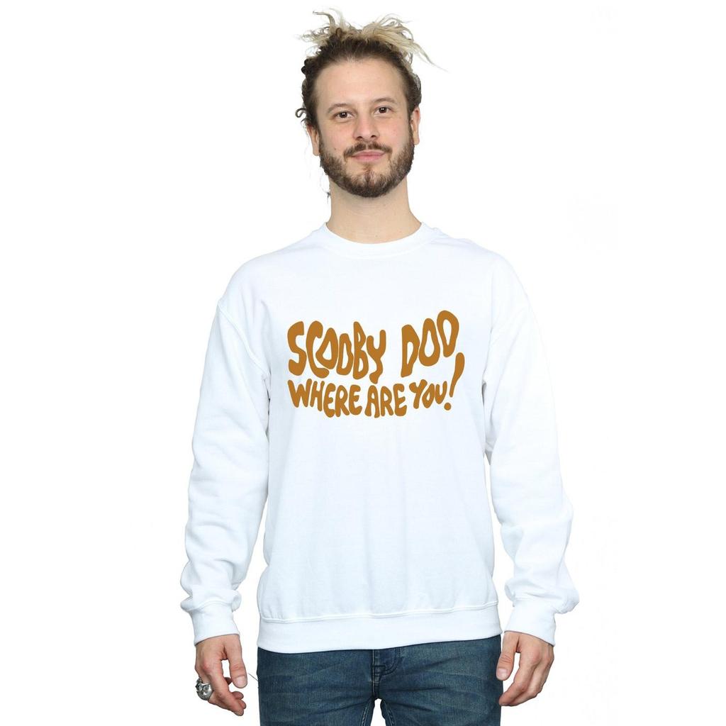 Scooby Doo Mens Where Are You Spooky Sweatshirt