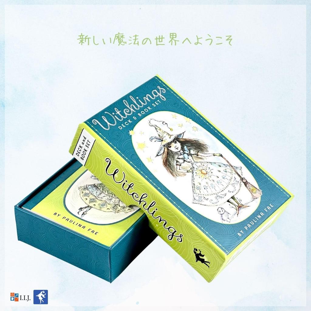 Oracle Witchlings Oracle Witchlings Deck Book Fortune Authentic I.I.J Cards, Cards, & Set, English, Affirmations, Telling,