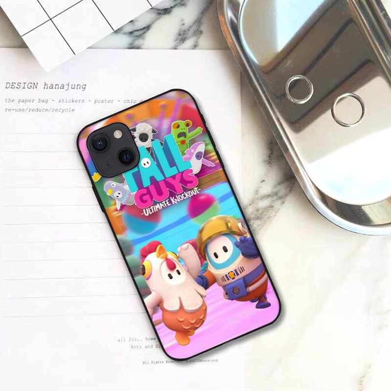 Cute F-Fall Game Guys Phone Case For iPhone 11 12 Mini 13 14 Pro XS Max X 8 7 6s Plus 5 SE XR Shell