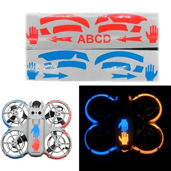 

Світлові наклейки, самоклеючі, сильна клейкість, легкі в установці, флуоресцентні наклейки