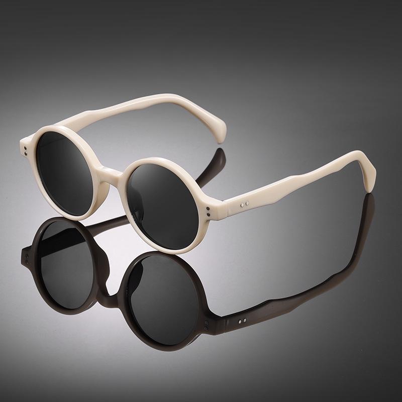 Steampunk Retro Unisex Small Round Sunglasses ZN3876
