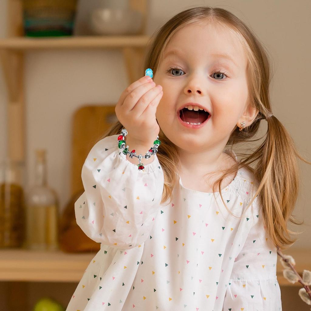 Advent Bracelet Christmas 24 Days Craft Set Charm Bracelet Countdown Calendar For Girls Teens Adults Family Gatherings Stocking