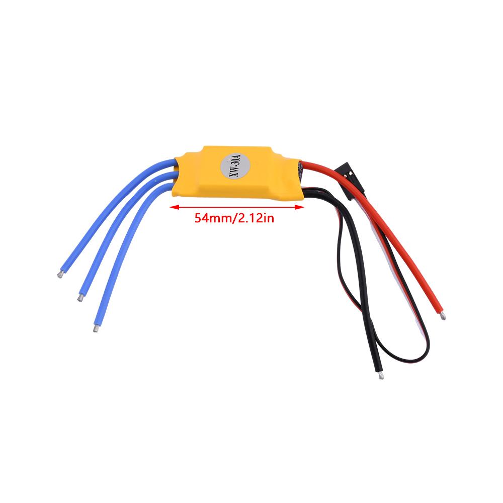 30A 40A Brushless Motor Governor Brushless Motor Multi Axis Model Airplane Motor Controller with Welded Banana Head