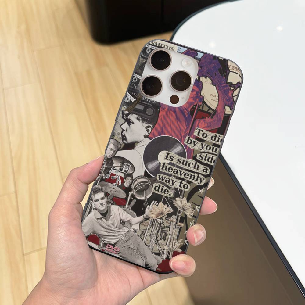 

Band The S-Smiths For IPhone 17 16 15 11 12 13 14 Pro Max Plus Pro Corrugated Translucent Back Phone Cover iPhone 17