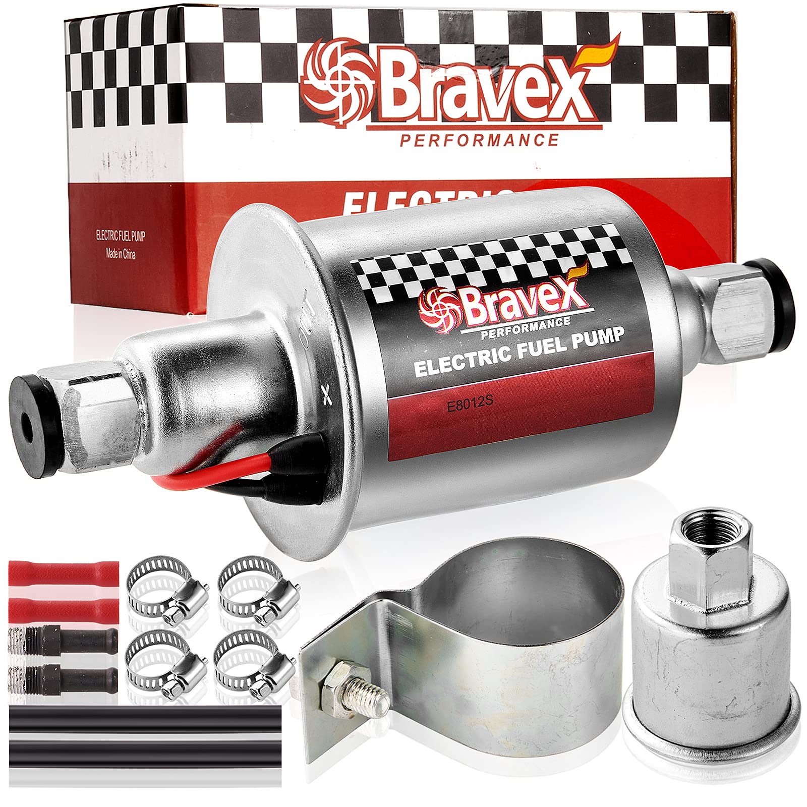 Bravex E8012S 12V Electric Fuel Pump