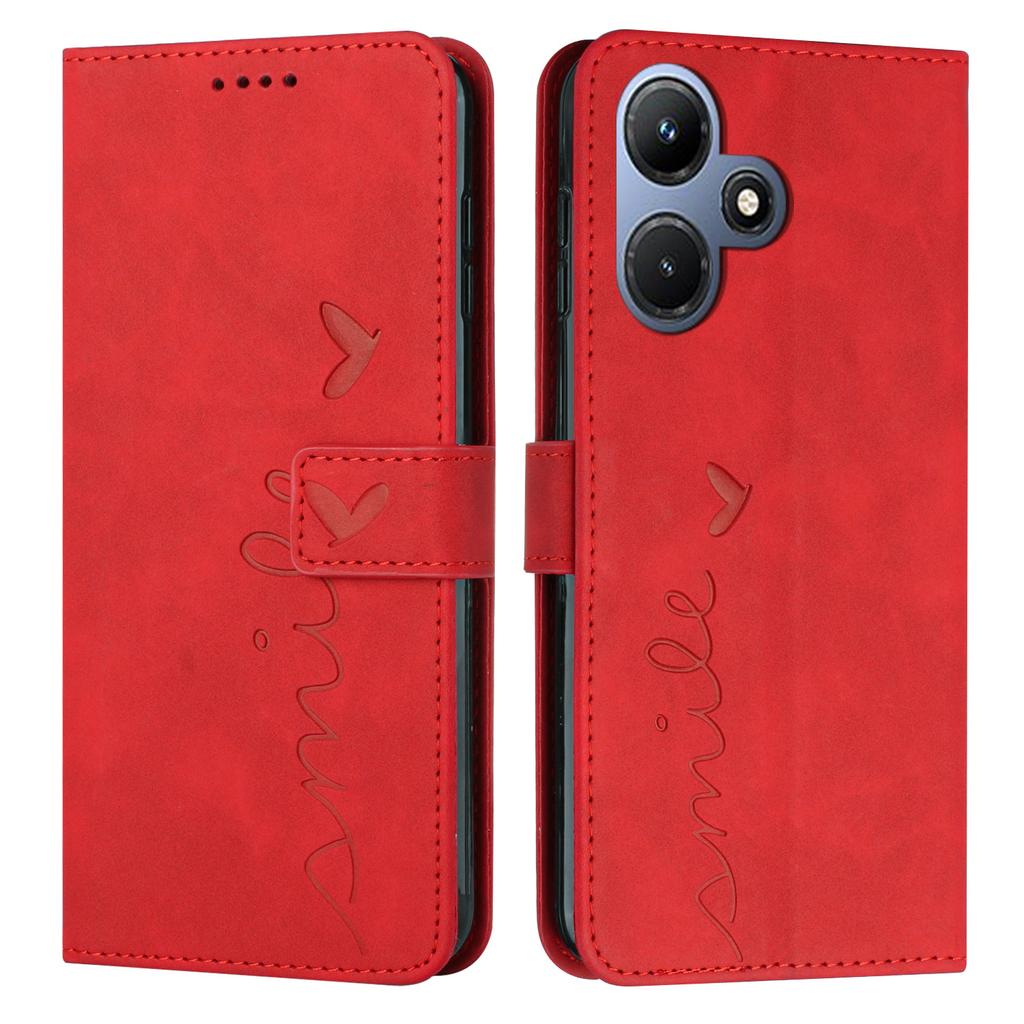 Applicable to Transsion Infinix Note30 Mobile Phone Leather Case TECNO Camon 20 Frosted Love Card Wallet