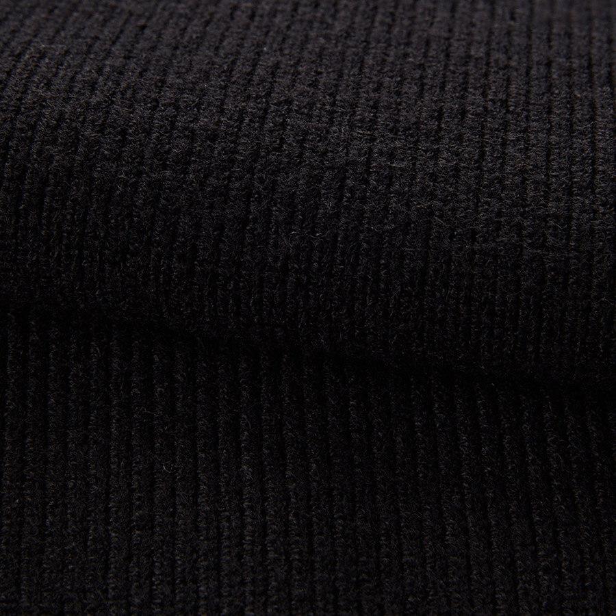 STCO Half Zip Knit Black (Oversized)_Sktva72Osb