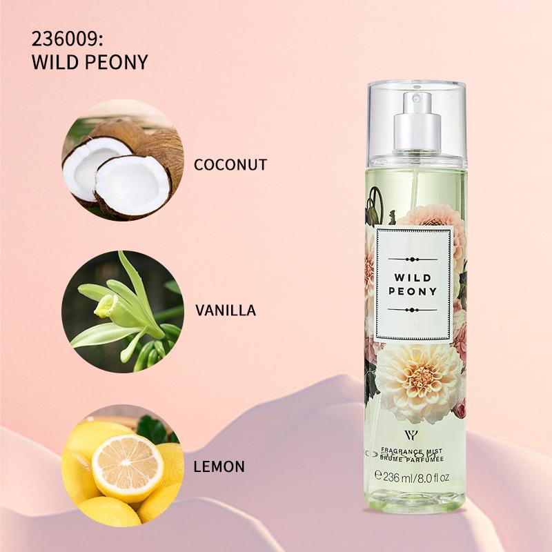 

Вьетнам Видо Цветочный Сезон Спрей для тела: Стойкий цветочно-фруктовый аромат женской парфюмерной воды 236ml