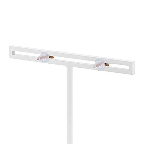 ESTELLE 18K Pink Gold Cubic Zirconia Earrings (M) 0231-3435-0018-0000