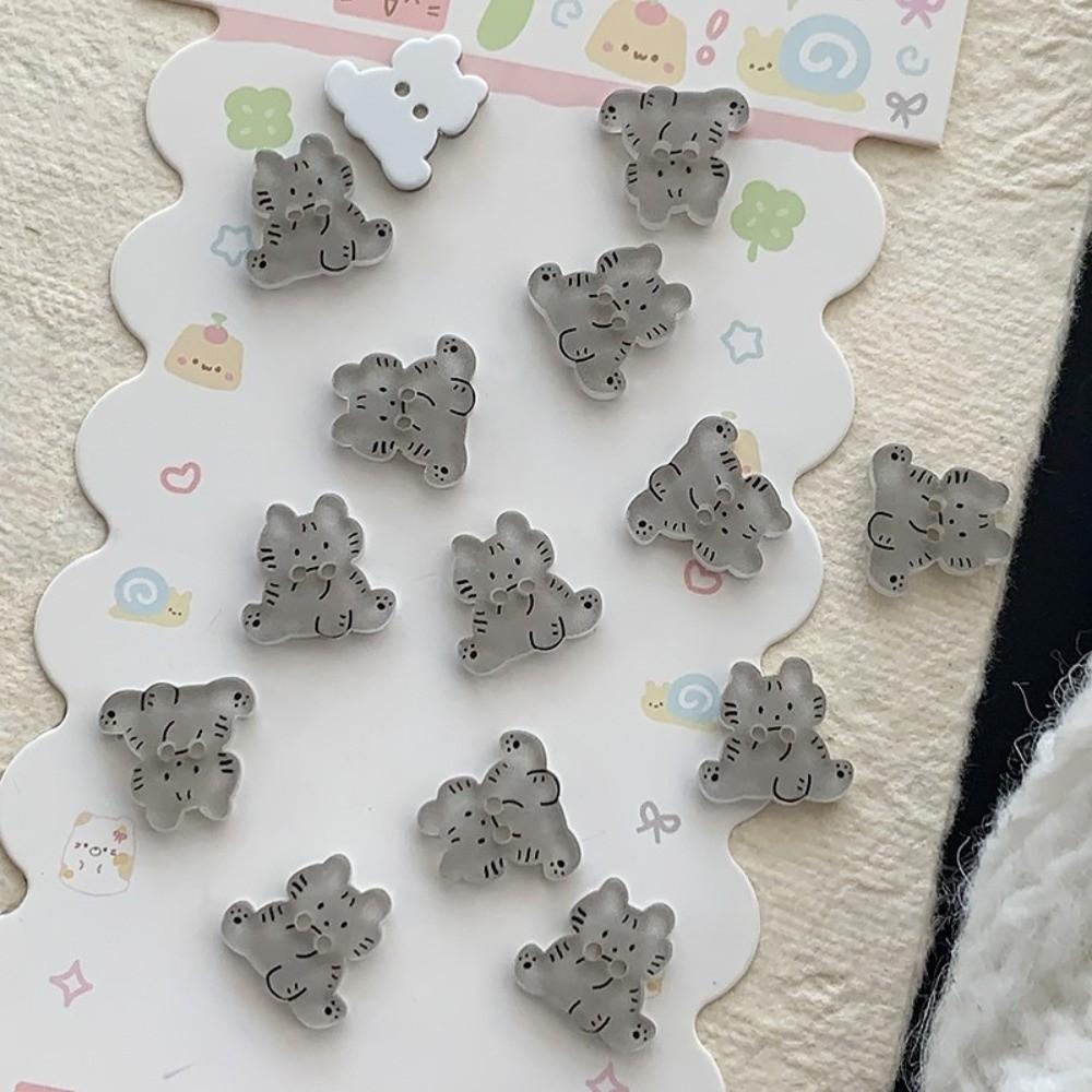 30pcs Cute Kitty Buttons Creative Ginger Cat Buttons Tuxedo Cat Tabby Cat Buttons  Cardigan Sweater