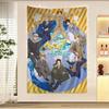 Hetalia World Stars Anime Tapestry Hippie Flower Wall Carpets Dorm Decor Wall Hanging Home Decor