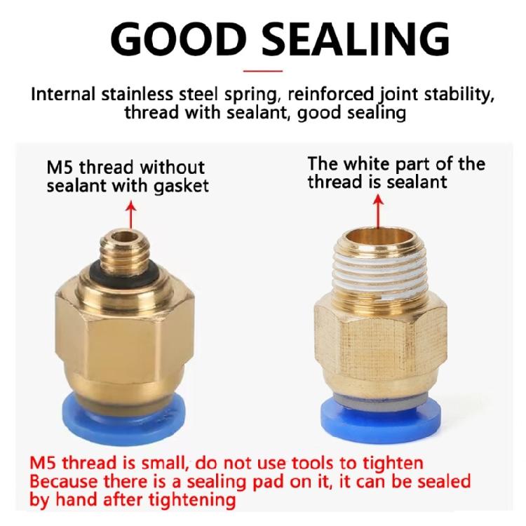 TurbosVehicles Vacuum Fitting Kit TurbosWastegate & Solenoid Push Lock Connector