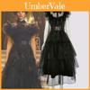 Addams Family Wednesday Costume Anime Ball Women Uniform Outfit Dress Suit