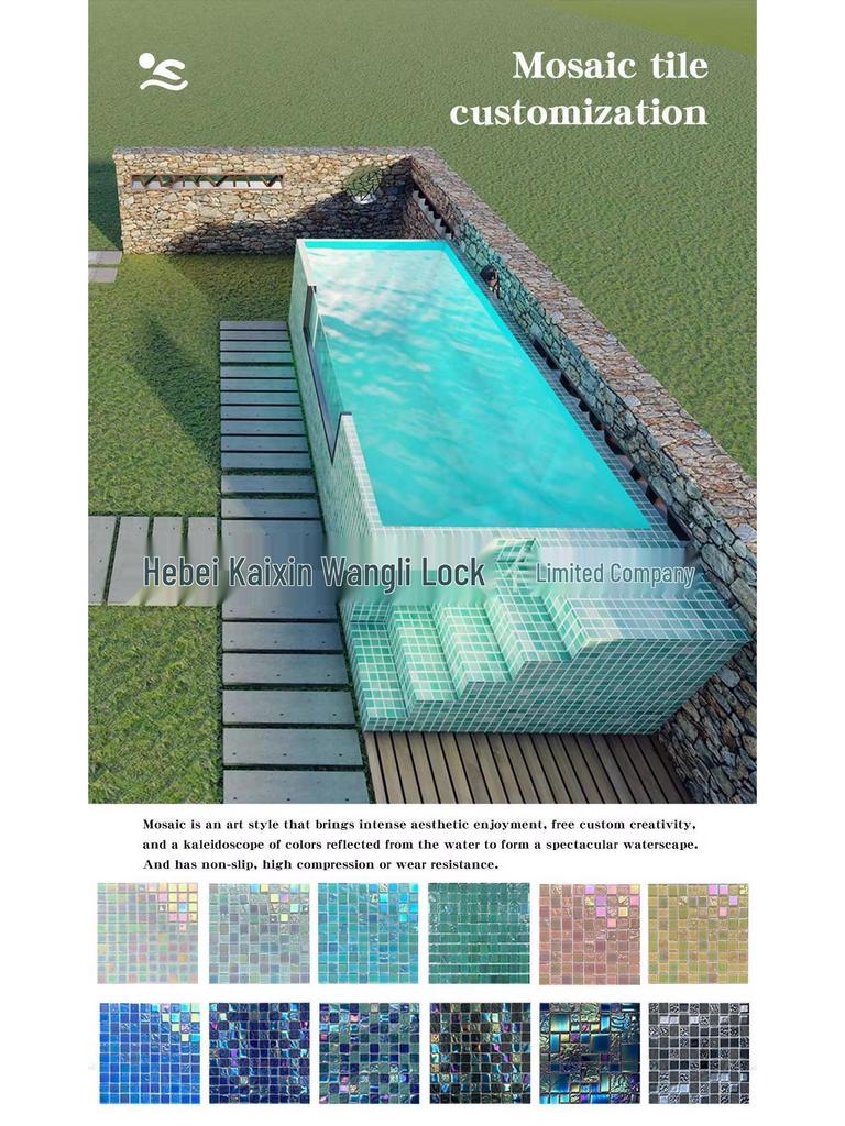Compact Movable Fiberglass Swimming Pool for Outdoor Homestay or Garden Villa