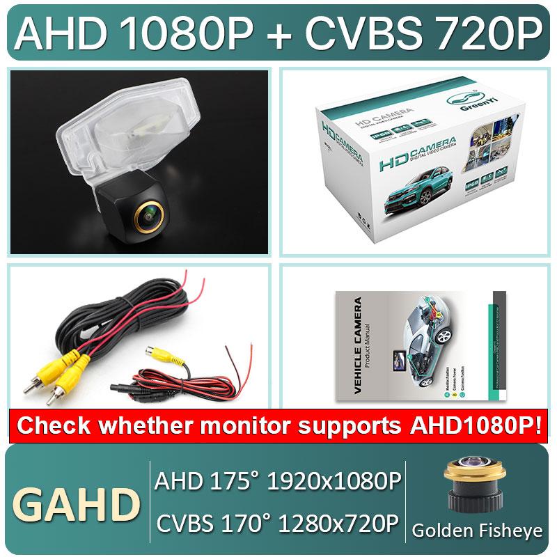 

GreenYi HD AHD 1080P 170-градусная камера заднего вида с объективом Fisheye для автомобиля Honda Vezel Elysion Odyssey JADE 2015 2016 2017