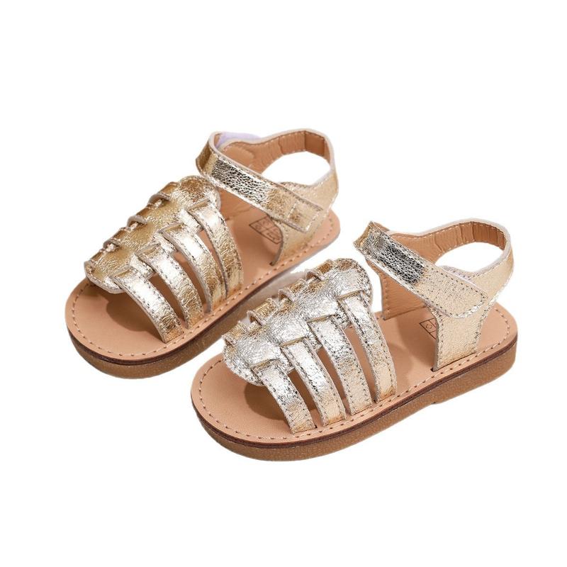 Fashion Kids Sandals Summer Baby Shoes Simple Soft Bottom Girls Casual Sandals Anti Slip Child Beach Shoes