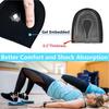 Durable And Safe Plantar Fasciitis Heel Spur Foot Support With U-Shaped Silicone Gel Heel Cups For Heel Pain Relief Insoles For Man Woman Walking