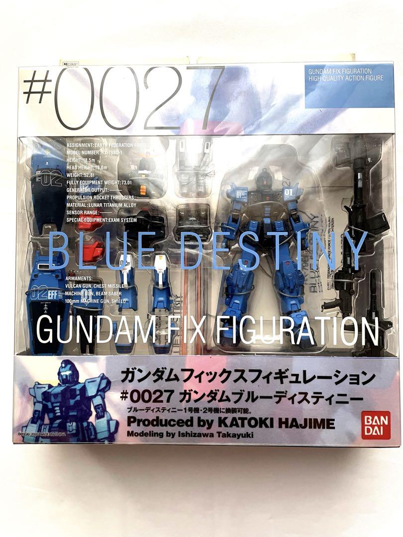 

[USED] []GFF Gundam Fixed Figuration Blue Destiny