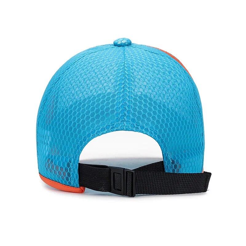 Spring And Summer Korean Version Of Children's Baseball Caps, Breathable Mesh Hats For Boys And Girls, Outdoor Travel Sunhats