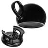 KADAX Ceramic Teapot With Warmer 1L Black