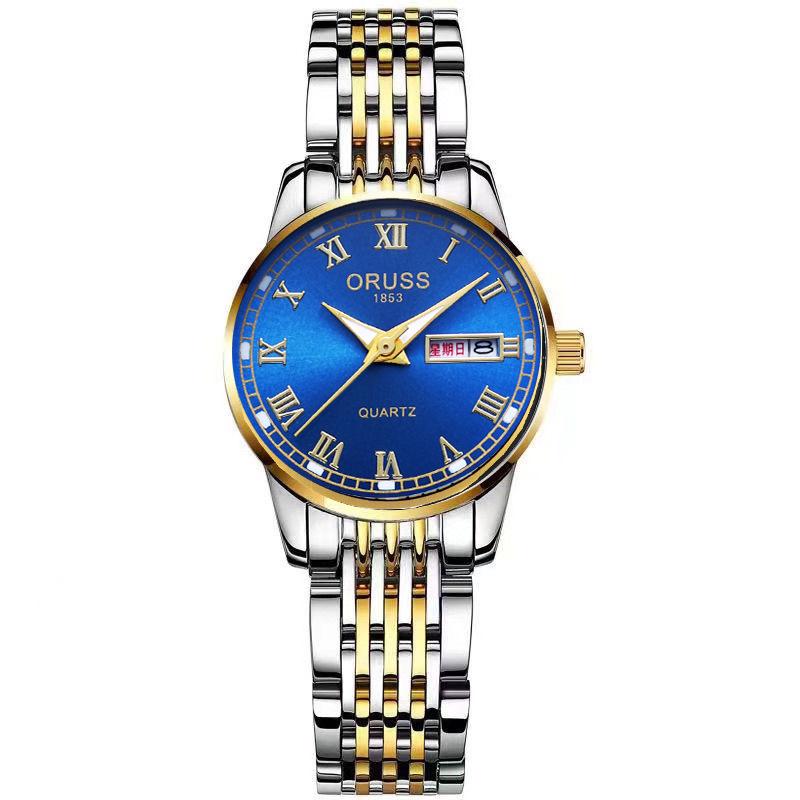 Roman Scale Women S Trend Watch Exquisite Versatile Handsome Waterproof Quartz Watch