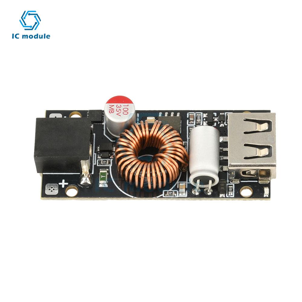 PD65W Fast Charging Module Multi-Protocol Mobile Phone Fast Charging Board DC 7-35V to USB/Type-C Car Charger for Phones Laptops
