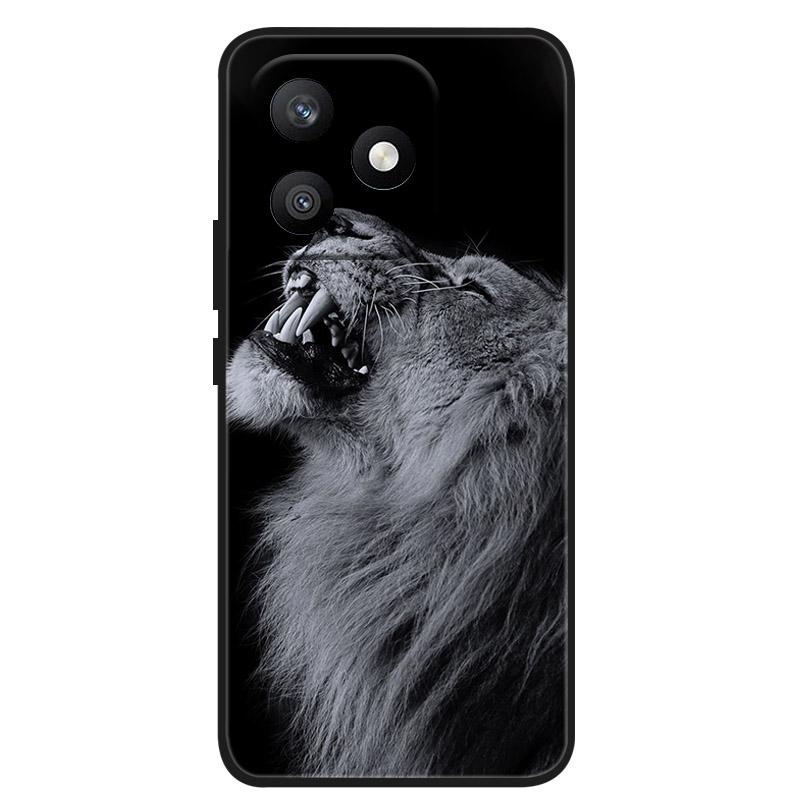 For Honor X8D Case Fashion Animal Painted Silicone Phone Back Cover For Honor X8d 4G 2026 Cases Soft TPU Shockproof Bumper Funda