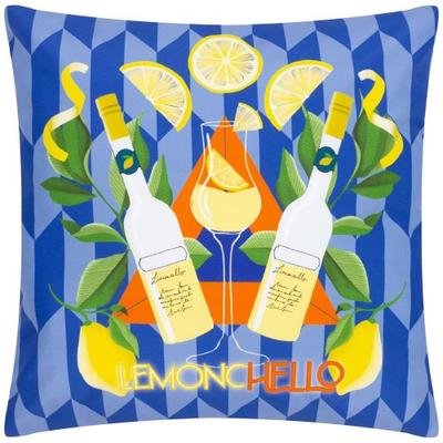 Limoncello Abstrakter Outdoor-Kissenbezug