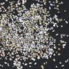 Mini Light Champagne Zircon Rhinestone Nail Art - Super Shiny Irregular Flat-Bottomed Ornaments