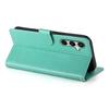For Samsung Galaxy S25 FE Wallet Case Butterfly Floral Imprint PU Leather Phone Cover with Wrist Strap