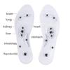 Pack of 8 Magnetic Massage Insoles, Soft PVC, Cuttable, Shock Absorbing, for Men & Women, Acupoint Foot Therapy