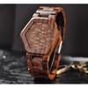 Man Watch LED Wood Men's Watches Digital Watch For Men Calendar Quartz Wristwatch Wooden Timepieces Personalized