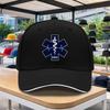 Pc EMS Star of Life Adjustable Sandwich Baseball Cap  Trendy Print Design  Suitable for Outdoor Sports and Camping Enthusiast