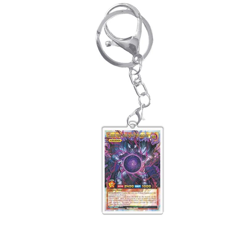Keychains for Yugioh Rush Duel Rd Princess Cosmos Deathtacle Acrylic Pendant Backpack Ornament Decoration Anime Game Fans Gift
