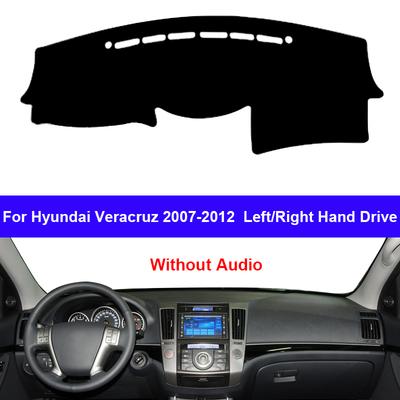 Car Dashboard Cover DashMat Carpet Cape For Hyundai Veracruz 2007 2008 2009 2010 2011 2012 Without Audio Protector Cushion