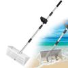 Handheld Sand Sand Filter Sand Shift Stainless Sand Sand Seafood Sea Rake for Shellfish and Silver Rake, Rake, Rake, Long-Handed, Foldable, Steel,