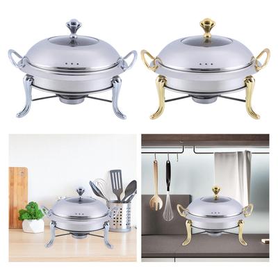 Catering Warmer Set Removable Anti Scald Stainless Steel Chafing Dish Buffet Set for Baking Commercial Hotel Backpacking Trips