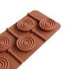 6 Even Doughnut Silicone Mold Lollipop Chocolate Cheese Stick Making Tools Diy Children'S Candy Baking Mold Kitchen Bakeware