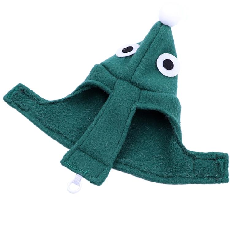 Bird Santa Claus Hoodie Funny Christmas Small Pet Costume Xmas Parrot Apparel