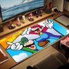 Super Mario3 Print  Cushion Non-slip Laptop Tablet Big Mousepad XXL Mat Mini PC Playmat With Lock edge