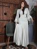 2025 spring and summer women's clothing sexy big swing satin ball dress dress new