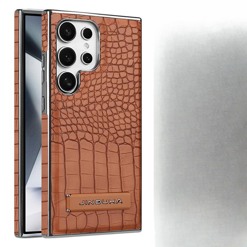 

Подходит для чехла для мобильного телефона Samsung S24ultra, узор крокодила, магнитный абсорбер, Samsung с полной защитой S25u, подставка 23u, мужской кожаный чехол Samsung Galaxy S24 Ultra