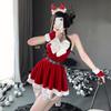 Elk Christmas Costume Female Sexy Cos Costume New Robe Sweet Halloween Costume Suit