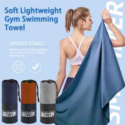 Prosop de sport cu șnur dreptunghiular super absorbant, din microfibră, cu uscare rapidă, prosop de yoga Articole sportive