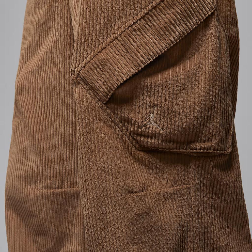 Jordan Flight Chicago Solid Color Loose Comfortable Cargo Pants Women pants Yellow HV0347-200