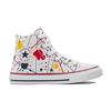 Converse Chuck Taylor All Star High Top Canvas Shoes Kids Sneakers White Multicolor 671907C